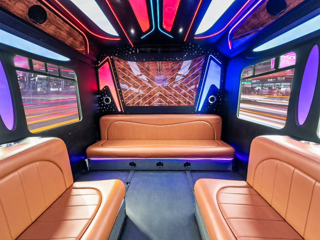 image of 28 passenger Party Bus wet bar